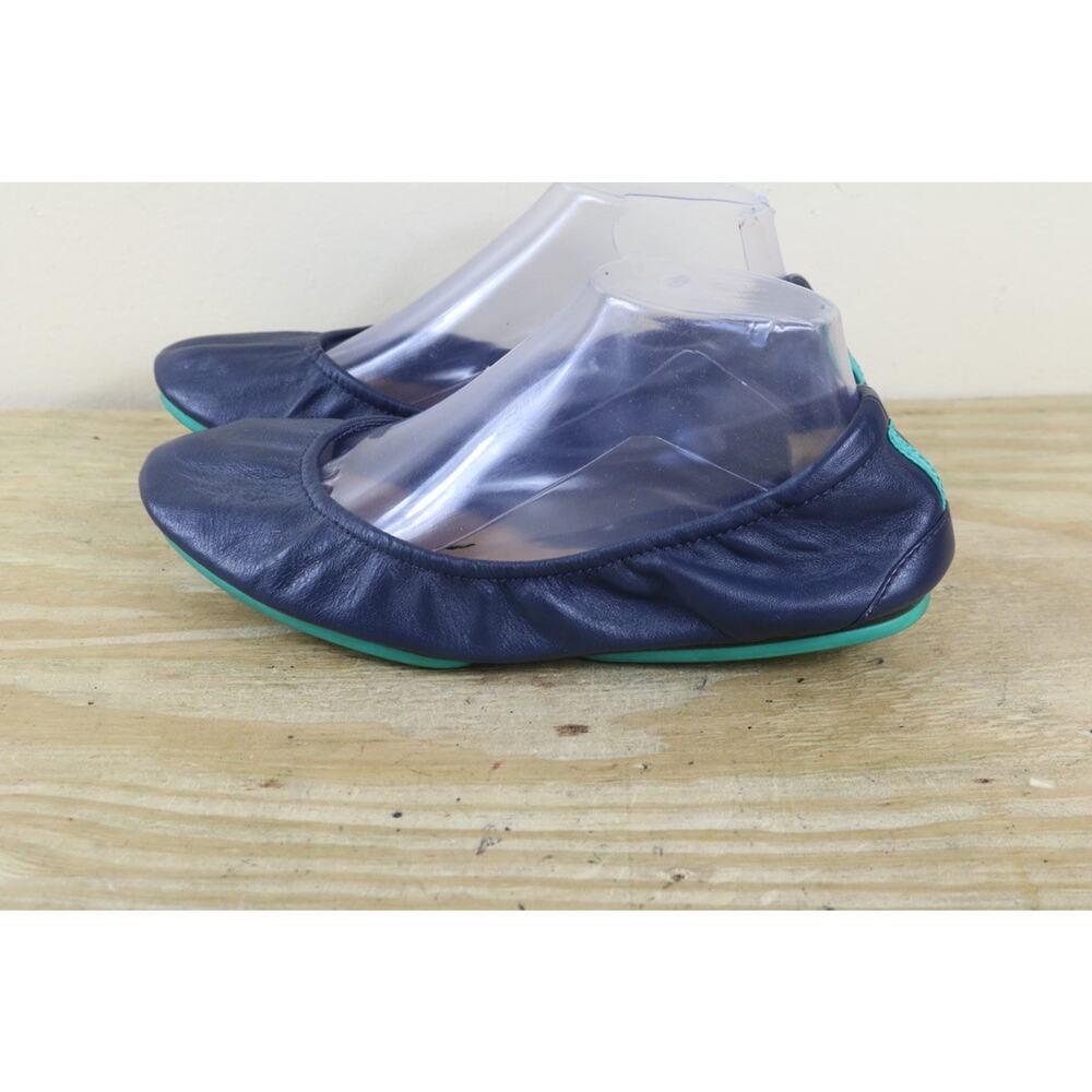 Tieks By Gavriei Ballet Flats 9 Blue Leather Gavriei Ballerina Shoes